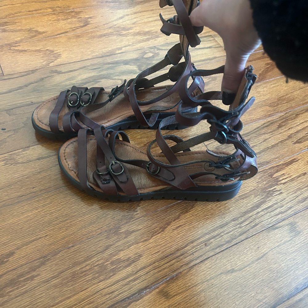 🤎Genuine Leather Gladiator Strappy Sandals